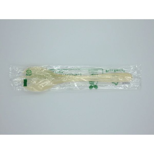 使い捨てカトラリー お米のフォークスプーン160 単袋 ホウケン産業