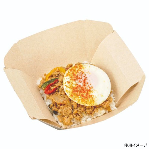 どんぶり容器 ボウルボックス14-14本体クラフト エフピコチューパ