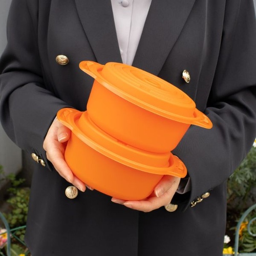 弁当容器 copotte丸鍋 大 オレンジ