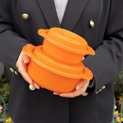 弁当容器 copotte丸鍋 小 ブラック