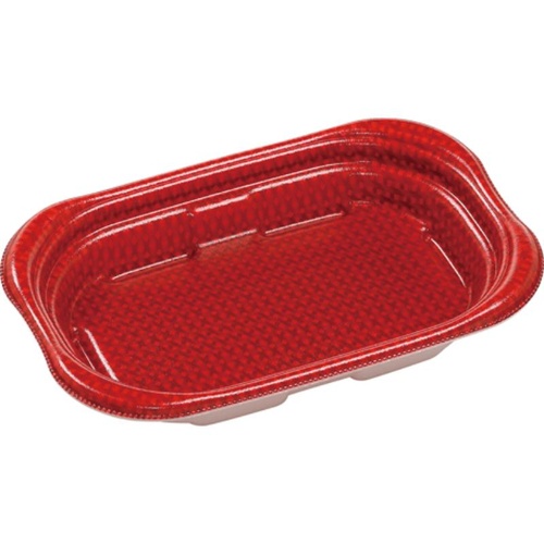 惣菜容器 MFP優デリ20-13(34) クロスD赤 エフピコ