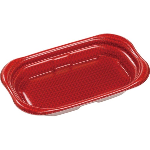 惣菜容器 MFP優デリ21-13(34) クロスD赤 エフピコ