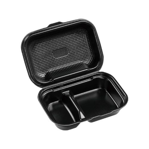 弁当容器 DLVボーノ23-16-1MFP 黒W エフピコ