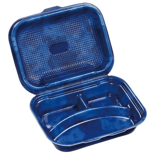 軽食容器 DLVボーノ23-18-1カフェブルーW エフピコ