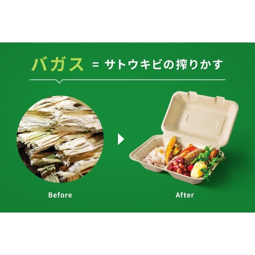 弁当容器 新ABランチ200-200-3 パックスタイル