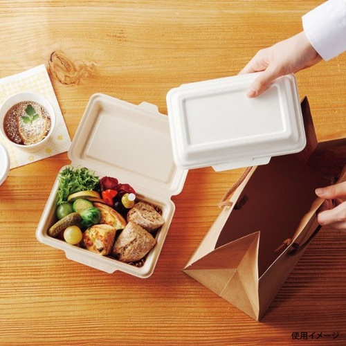 弁当容器 KB-51 ホワイト ケーピープラテック