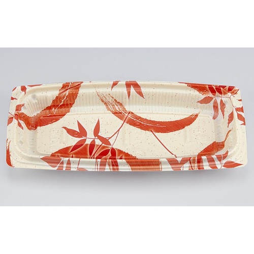 惣菜容器 BFエコD40 月竹朱(N) シーピー化成