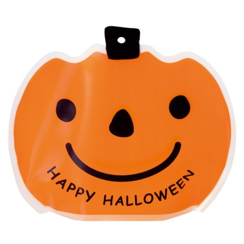 ポリ袋 ハロウィンミニバッグ-カボチャ(30枚) ヘッズ