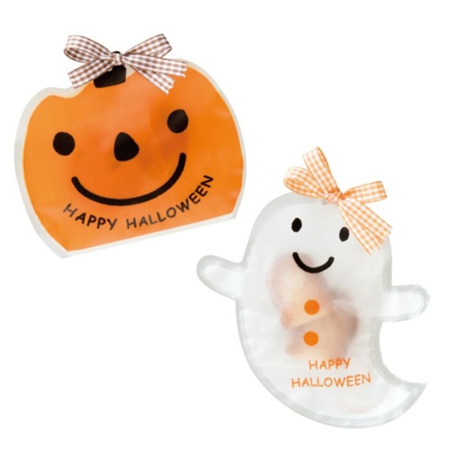 ポリ袋 ハロウィンミニバッグ-カボチャ(30枚) ヘッズ