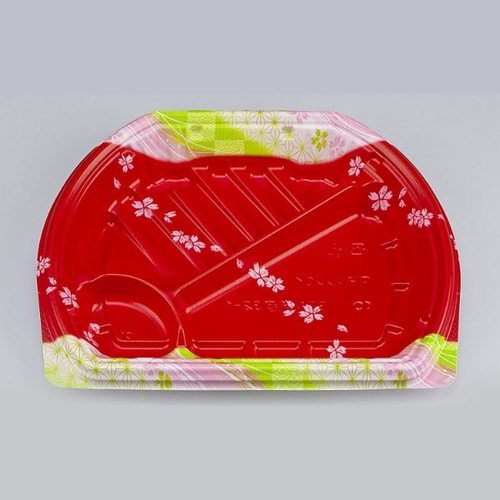 シーピー化成 弁当容器 BFN味音(みおん)32-1 春茜 本体