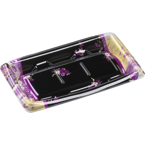 【廃番商品】惣菜容器 MTD20-12平ヨコ 本体 花錦紫 エフピコ