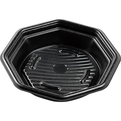 惣菜容器 MFPグラブ八角 20-20(40) 本体 黒 エフピコ