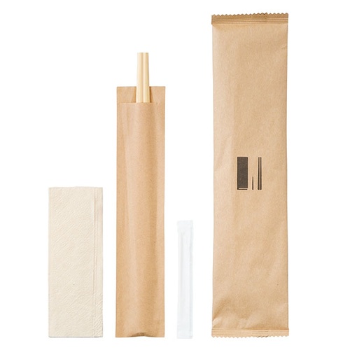 割箸未晒ピロー包装3点セット 神堂