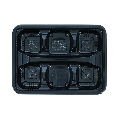 弁当容器 CR-1-2 黒 本体 エフピコチューパ