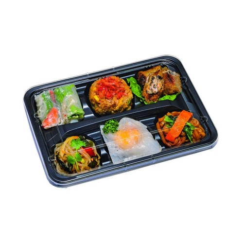 弁当容器 CR-1-2 黒 本体 エフピコチューパ