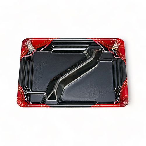 シーピー化成 弁当容器 TN味来8S-2 あやな赤 本体
