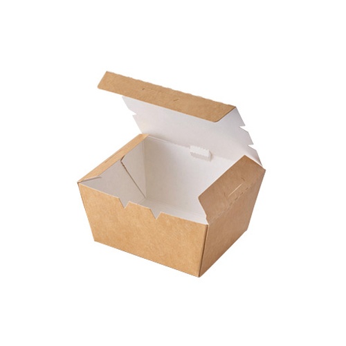 弁当容器 KLPボックス1 ナチュラル PP ケーピープラテック