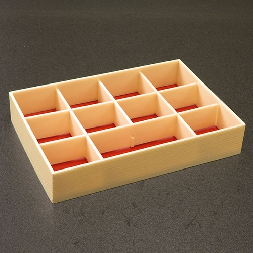 折箱 創作膳 80-55 11A 関東杉 共蓋付 アライ