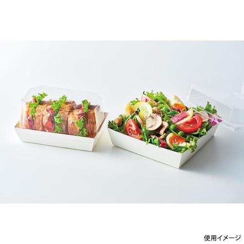 弁当容器 KM-73 本体 ホワイト ケーピープラテック