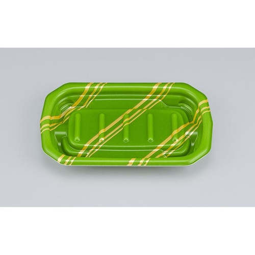 惣菜容器 TNデリカ内18 リッチ緑 本体 シーピー化成