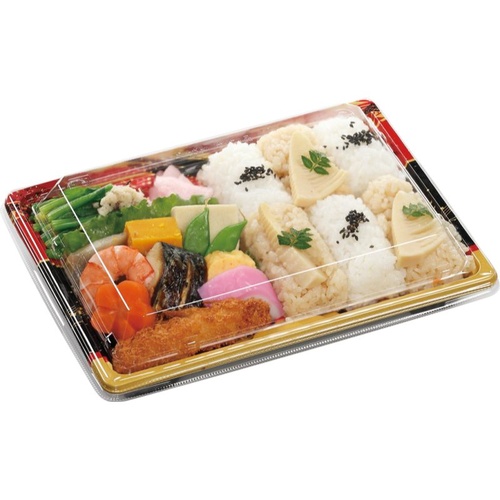 弁当容器 MSDアコード23-17-2万彩赤 エフピコ