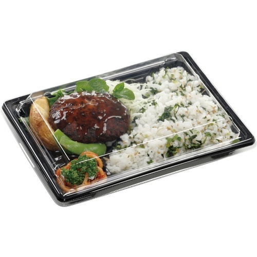 弁当容器 MSDアコード23-17-3黒 エフピコ