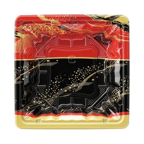 どんぶり容器 MSDアコード重15-15(33)万彩赤 エフピコ