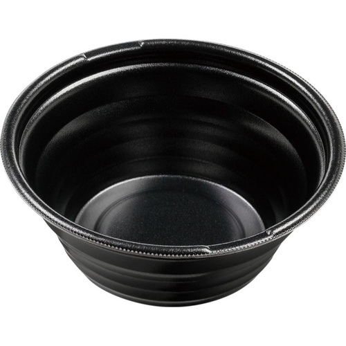 麺容器 MFPホット麺18(71)N 黒W エフピコ