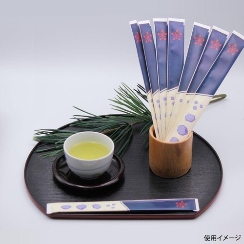 割箸 和柄完封箸紅梅 九州紙工