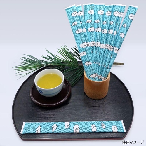 割箸 和柄完封箸波雲 九州紙工