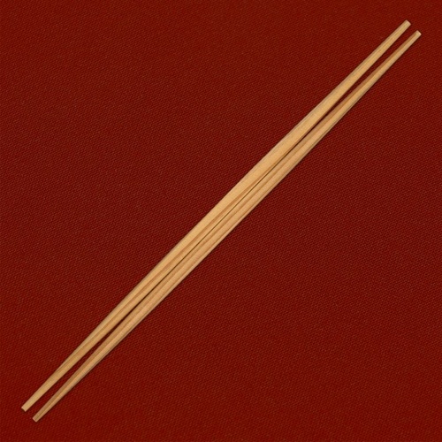 割箸 杉らんちゅう箸赤染め26cmバラ 九州紙工