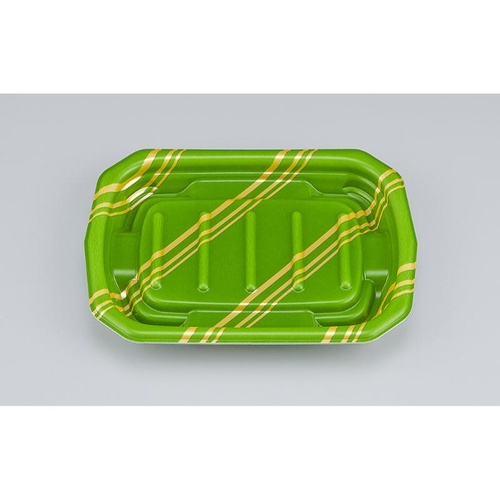 惣菜容器 TNデリカ内19 リッチ緑 本体 シーピー化成