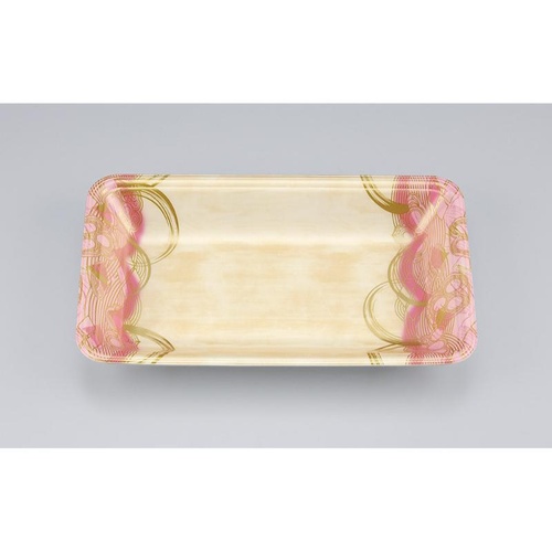 発泡トレー 新LQ15-33 波瓦桃 シーピー化成