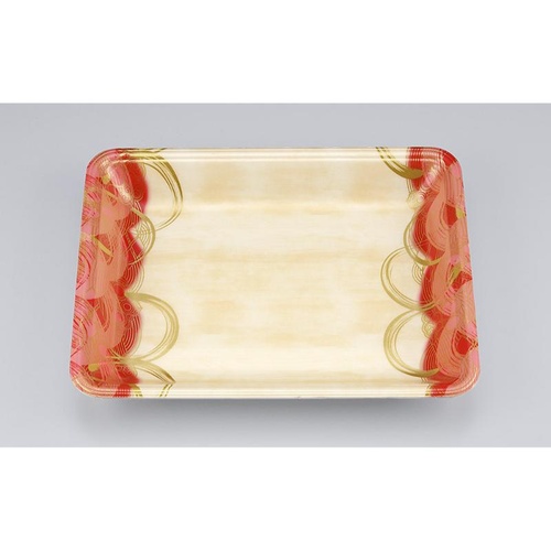 発泡トレー 新LQ20-30 波瓦赤 シーピー化成