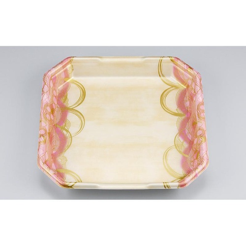 発泡トレー L-カク3 波瓦桃 シーピー化成