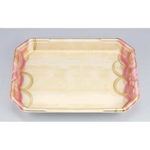 発泡トレー L-カク4 波瓦桃 シーピー化成