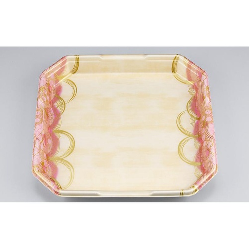 発泡トレー L-カク5 波瓦桃 シーピー化成