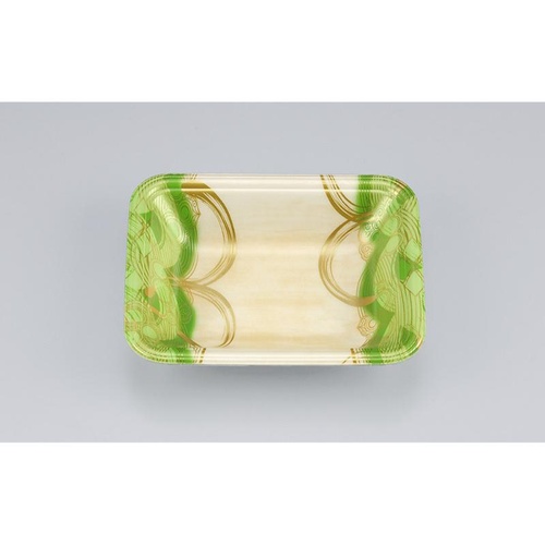 発泡トレー 新LF12-30 波瓦緑 シーピー化成