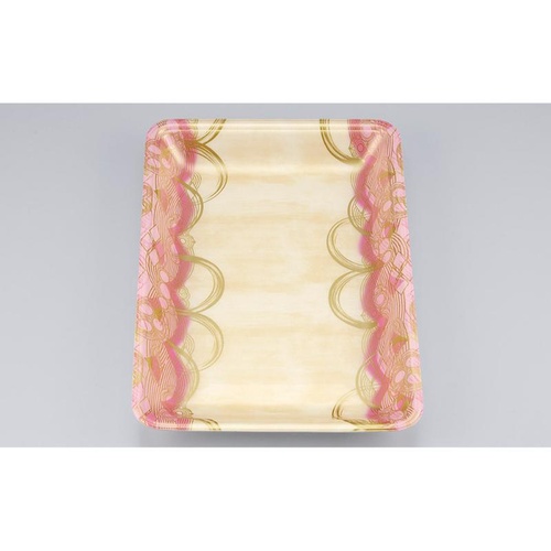 発泡トレー 新LL28-30 波瓦桃 シーピー化成