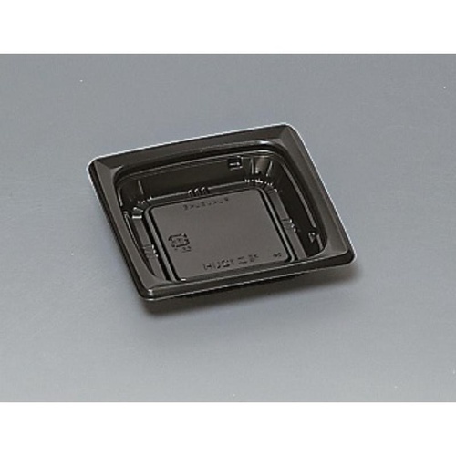 軽食容器 福皿12UH 黒 福助工業