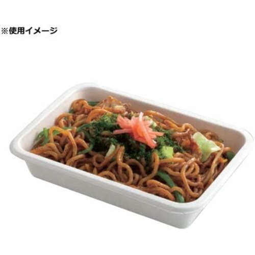 テイクアウト容器 P-3 紙製弁当容器 本体 白 アヅミ産業