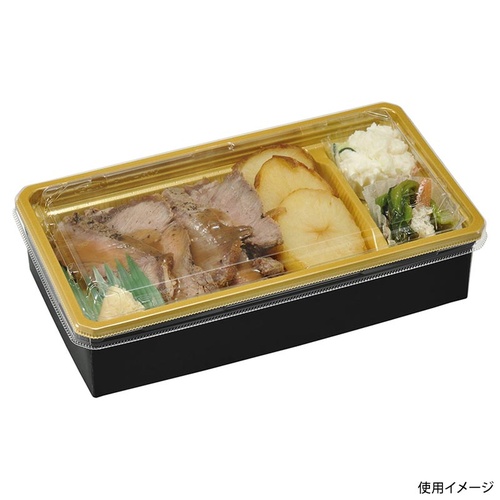 どんぶり容器 紙折FIT-302 Sブラック(48) エフピコチューパ