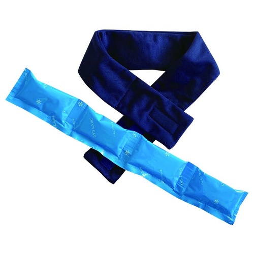 保冷剤付き ネッククーラー(スカイブルー) 三重化学工業
