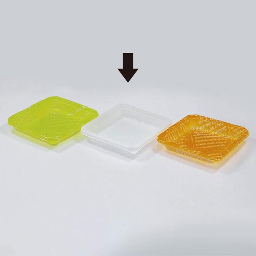 サンドイッチ容器 KSW-81白 北原産業