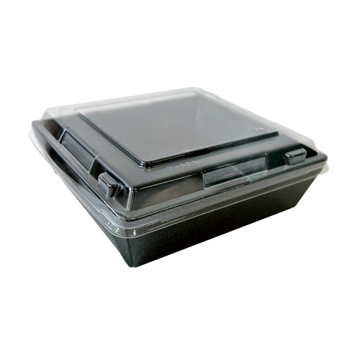 弁当容器 NB KT-128-小-黒 高津紙器