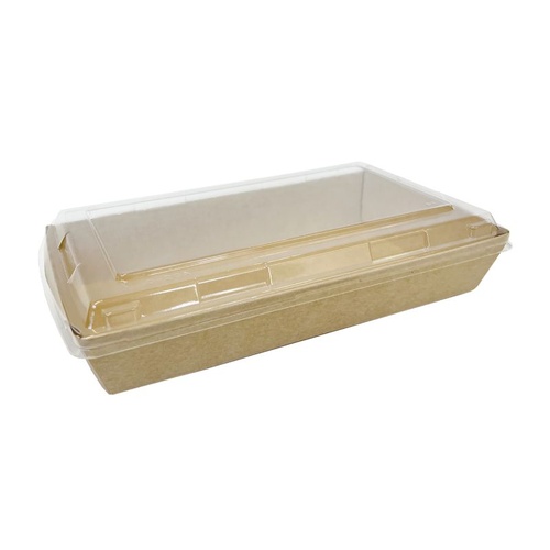 弁当容器 NB KT-208-大-クラフト 高津紙器