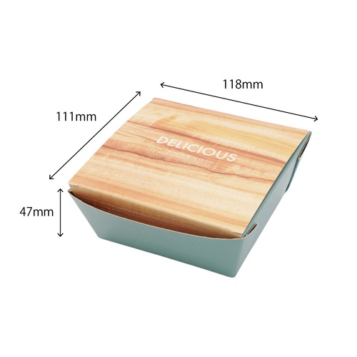 弁当容器 NB 業務用ランチBOX ウッド Sサイズ 40枚入 フォーシーズンズ・コウズ