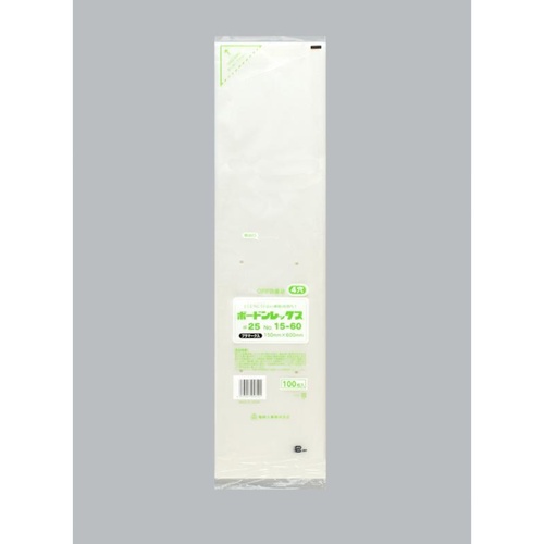 青果向け防曇袋 ボードンレックス＃25No.15-60 4穴プラ 福助工業