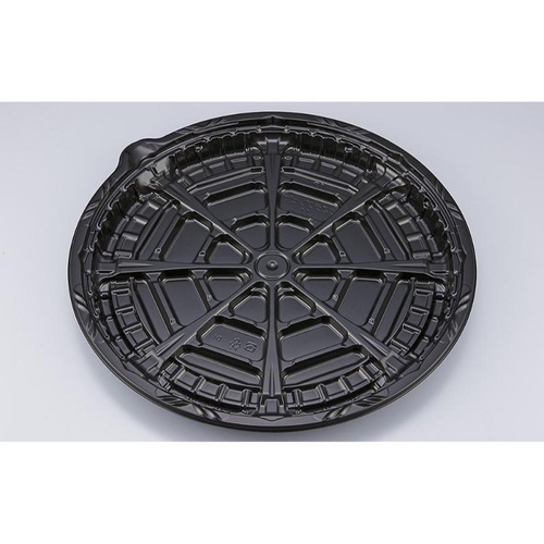 ピザ容器 CZラプレピザ11 BS黒 本体 シーピー化成