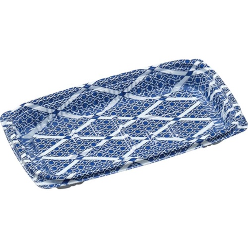 惣菜容器 MSD惣菜20-11(22) ひし格子青 エフピコ